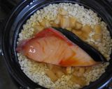 鰤と大根の炊き込み麦飯作り方1写真