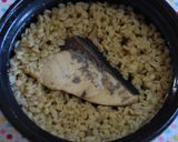 鰤と大根の炊き込み麦飯作り方2写真