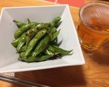 お箸で食べる!酒盗枝豆♪作り方3写真