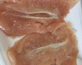 春菊と人参の肉巻きササミフライ作り方1写真