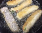 春菊と人参の肉巻きササミフライ作り方4写真