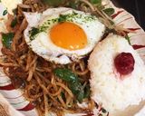 こんな焼きそば定食あったら(^^)作り方4写真