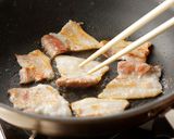 豚丼の新玉のせ作り方3写真