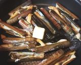 まて貝のバター炒め 10分作り方3写真