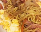 梅干しとポン酢のあっさり焼きそば作り方13写真