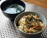たけのことつくしの炊き込みご飯作り方9写真
