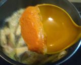 みょうがと油揚げの味噌汁作り方3写真