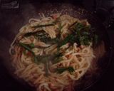 しそ明太子な焼きうどん作り方5写真