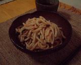 しそ明太子な焼きうどん作り方6写真