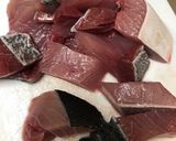 ぶりピ〜 (鰤とピーマンの塩胡椒炒め)作り方3写真
