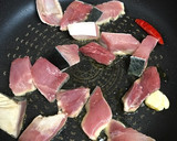 ぶりピ〜 (鰤とピーマンの塩胡椒炒め)作り方5写真