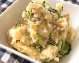 地元の特産★いぶりがっこのポテトサラダ作り方5写真