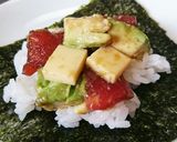 アボカド･チーズ･まぐろのわさび醤油作り方5写真
