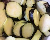 茄子と挽き肉の挟み煮作り方1写真