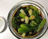 1番美味しい行者にんにくの醤油漬け作り方10写真