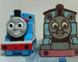 立体トーマス型・チョコレートケーキ作り方19写真