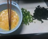 ワカメの卵とじラーメン作り方2写真