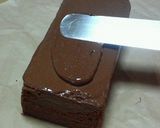 立体トーマス型・チョコレートケーキ作り方17写真