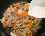豚肉と五菜あんかけ作り方5写真