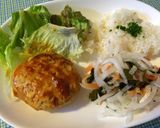 カレー味のとうふハンバーグ作り方11写真