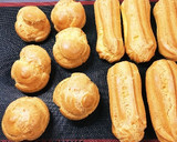 簡単♪失敗無のシュークリーム♪エクレアも作り方14写真