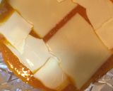 簡単な朝ご飯の油不使用チーズ風味オムレツ作り方2写真