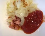 簡単！デミグラスオムライス弁当☆彡.。作り方4写真
