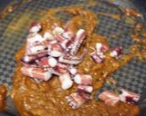 ご飯のお供にお酒のあてに「げその肝和え」作り方2写真