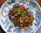 ご飯のお供にお酒のあてに「げその肝和え」作り方3写真