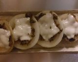 新玉ねぎとフキ味噌のチーズ焼き作り方6写真