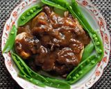 デーツと鶏のぶつ切りの煮物作り方7写真