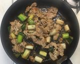 かんたん!豚肉と長ネギのマヨポン炒め作り方3写真
