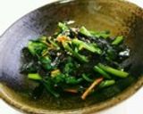 青菜（春菊）の磯辺和え作り方9写真