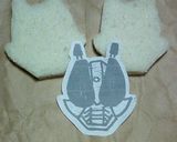 キャラ弁・仮面ライダー電王サンドイッチ作り方2写真