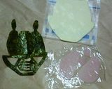 キャラ弁・仮面ライダー電王サンドイッチ作り方3写真