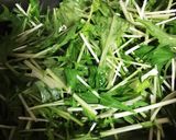 超超カンタン！絶品水菜と塩鯖の旨煮作り方1写真