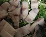 超超カンタン！絶品水菜と塩鯖の旨煮作り方3写真