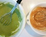 チョコと抹茶★2層のシフォンケーキ作り方10写真