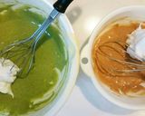 チョコと抹茶★2層のシフォンケーキ作り方11写真
