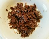 チョコと抹茶★2層のシフォンケーキ作り方2写真