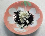 ひじきのブルーチーズ和え作り方1写真
