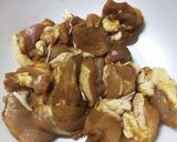 鶏のカレー粉焼き作り方3写真