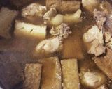 手羽元と厚揚げのさっぱり煮作り方5写真