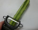 しそ梅ときゅうりとチーズのホットサンド①作り方1写真