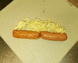 超簡単！春巻の皮で☆ウインナチーズロール作り方1写真