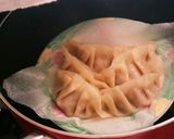 簡単！ずぼらエビ餃子（蒸し餃子）作り方6写真