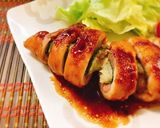 マッシュポテト入り照り焼きチキン☆作り方6写真