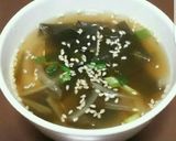 ワカメのコンソメスープ作り方8写真