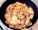 鶏とたけのこの青じそドレッシング炒め煮作り方4写真