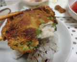 しそ梅のマグロしそ巻きカツ　　ソース付き作り方17写真